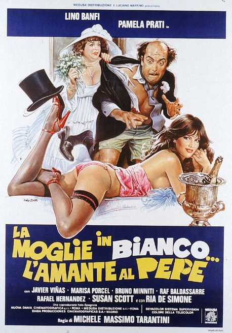 LA MOGLIE IN BIANCO L'AMANTE AL PEPE (1980)