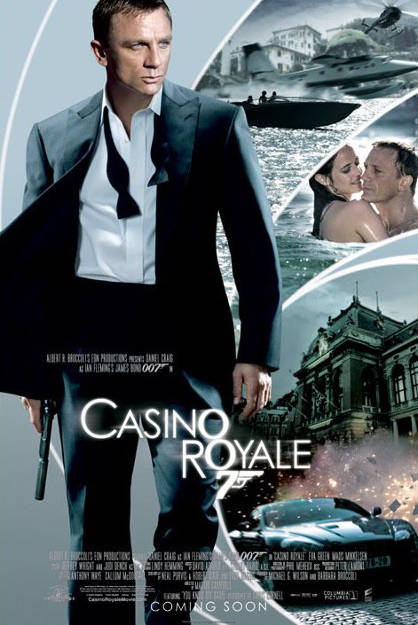 007 CASINO' ROYALE (2006) blu-ray