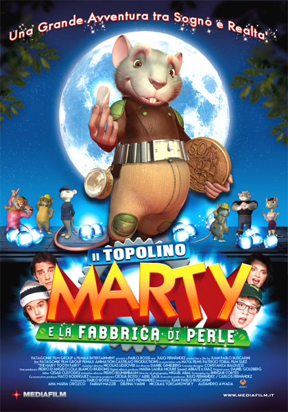 IL TOPOLINO MARTY E LA FABBRICA DI PERLE