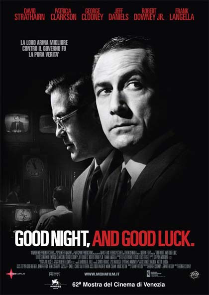GOOD NIGHT, AND GOOD LUCK blu-ray disc (2006)
