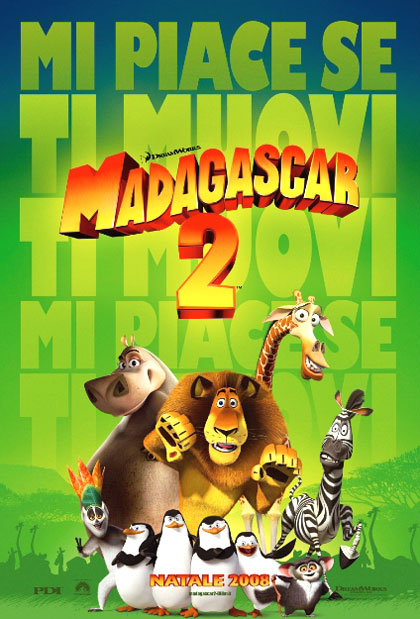 MADAGASCAR 2 (2008) (DreamWorks)