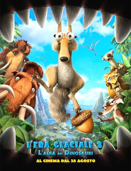 L'ERA GLACIALE 3 - L'ALBA DEI DINOSAURI (2009) blu-ray disc
