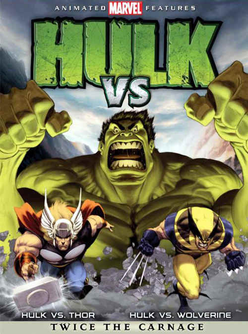 HULK VS THOR E WOLVERINE