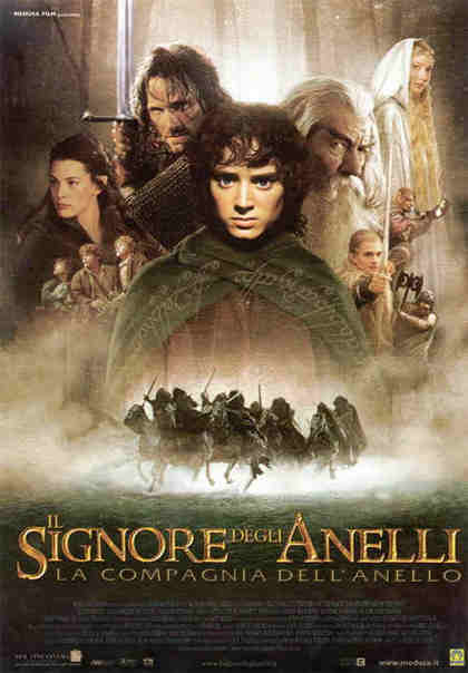 IL SIGNORE DEGLI ANELLI - LA COMPAGNIA DELL'ANELLO (2001) blu-ray disc