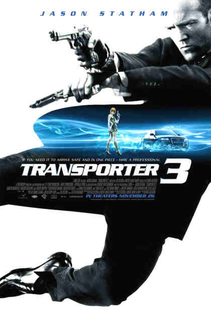 TRANSPORTER 3 blu-ray disc