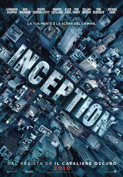 INCEPTION (2010) dvd