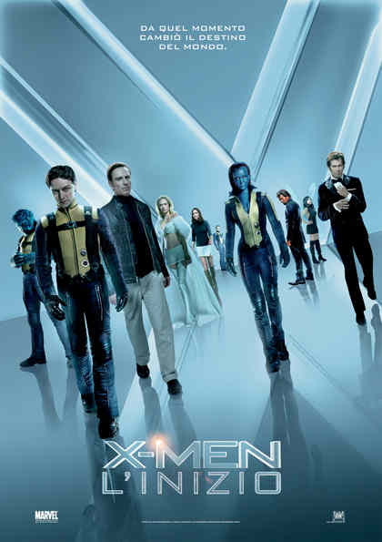 X MEN L'INIZIO (Marvel Studios) blu-ray disc