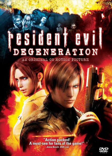 RESIDENT EVIL - DAMNATION (2012) dvd