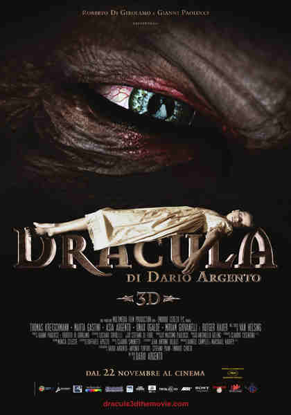 DRACULA 3D di DARIO ARGENTO Blu-ray disc 3D