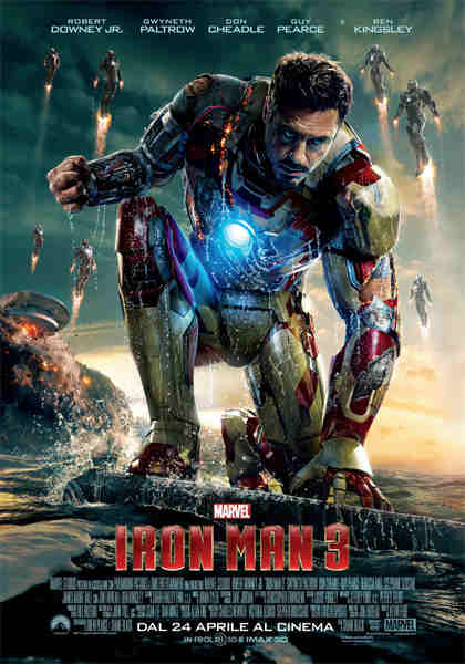 IRON MAN 3 (2012) (Marvel Studios) Blu-ray disc 3D