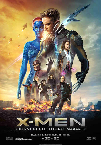 X MEN - GIORNI DI UN FUTURO PASSATO (Marvel Studios) - VERSIONE 3D Blu-ray disc