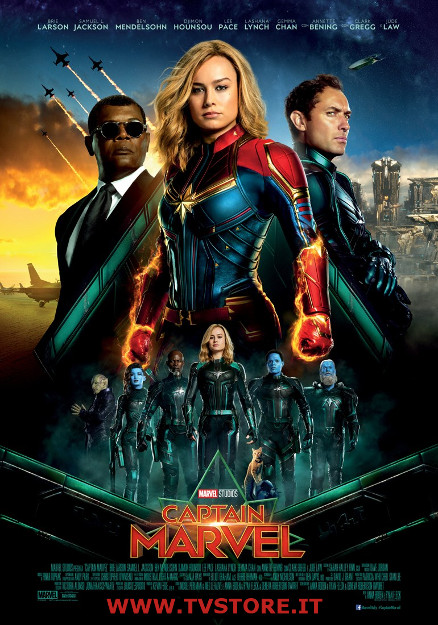 CAPTAIN MARVEL (2019) (Marvel Studios) dvd (-)
