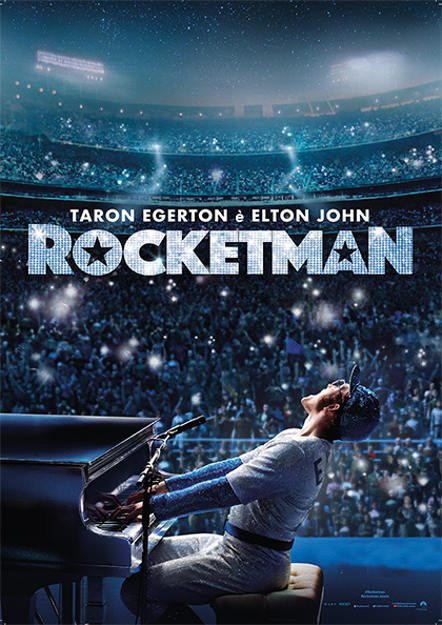 ROCKETMAN Blu-ray disc (2019)
