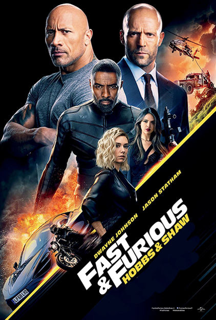 FAST AND FURIOUS HOBBS & SHAW (spin-off) DVD (2019) (-)