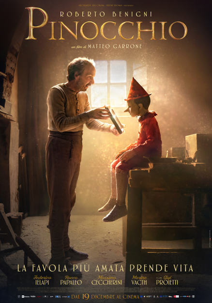 PINOCCHIO (2019) dvd (-)